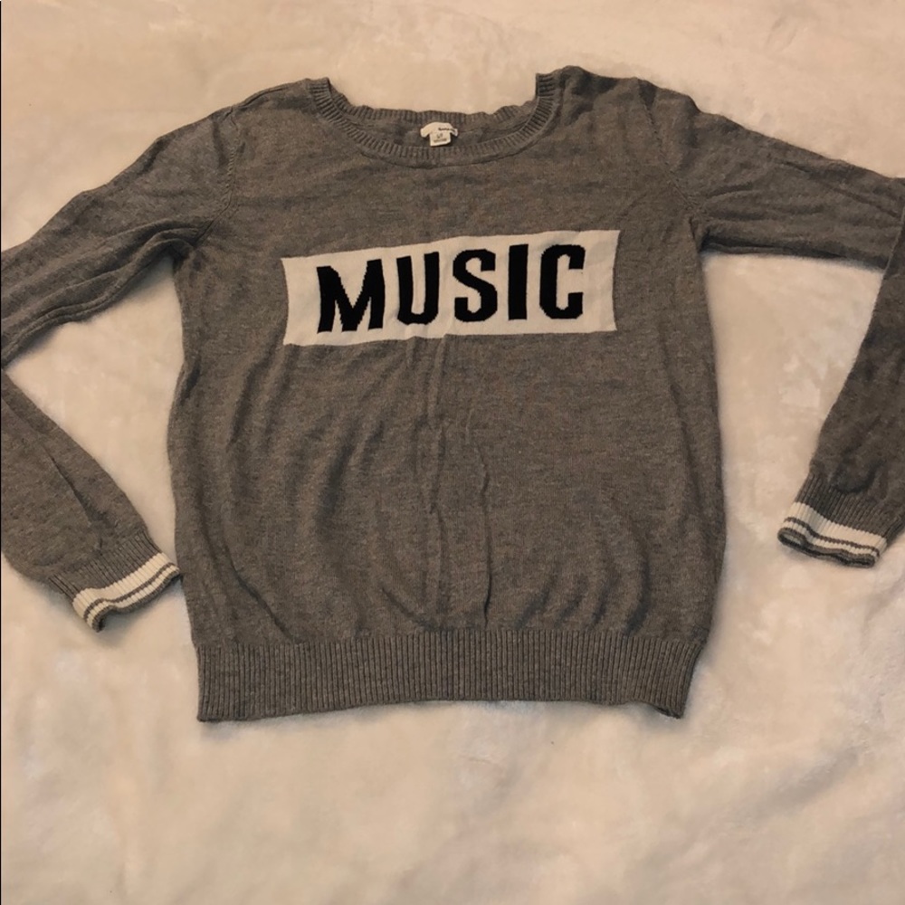music sweater